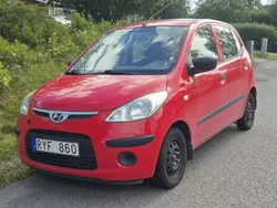 Röd Begagnad 2008 Hyundai i10 Halvkombi | 32 000 kr (Marknadspris)
