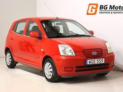Röd Begagnad 2004 Kia Picanto EX Halvkombi | 19 900 kr (Marknadspris)