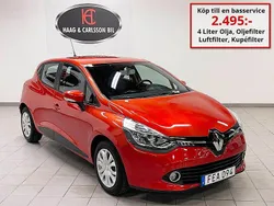Röd Begagnad 2014 Renault Clio IV Halvkombi | 72 900 kr (Marknadspris)