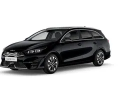 Svart (blue flame) Ny 2024 Kia Ceed Sportswagon Advance Kombi | 409 900 kr (Dyr)