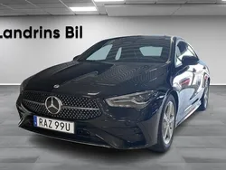 Svart Begagnad 2023 Mercedes CLA200 AMG Sportkupé | 379 000 kr (Marknadspris)