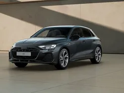 Grå Ny 2024 Audi A3 Sportback e-tron S-Line Sedan | 571 600 kr (Dyr)