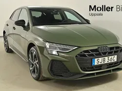 Grön Ny 2025 Audi A3 Sportback e-tron S-Line Sedan | 529 899 kr (Marknadspris)
