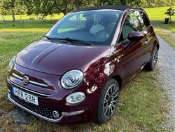 Röd Begagnad 2021 Fiat 500 Lounge Halvkombi | 140 000 kr (Lite dyr)