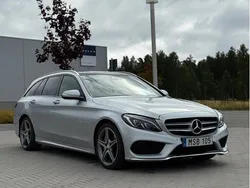 Silver Begagnad 2015 Mercedes C220 AMG line Kombi | 197 000 kr (Lite dyr)