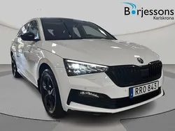 Vit Begagnad 2021 Skoda Scala Halvkombi | 199 000 kr (Marknadspris)