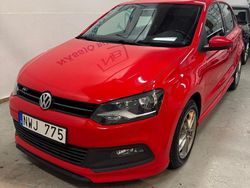 Röd Begagnad 2013 VW Polo R-line Halvkombi | 87 000 kr (Marknadspris)