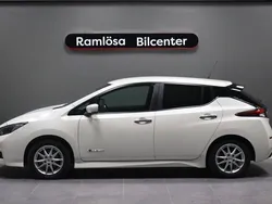 Vit Begagnad 2018 Nissan Leaf Halvkombi | 159 900 kr (Marknadspris)