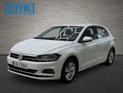 Vit Begagnad 2019 VW Polo Halvkombi | 149 900 kr (Marknadspris)