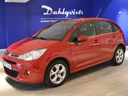 Röd Begagnad 2015 Citroën C3 Halvkombi | 92 000 kr