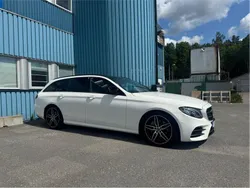 Vit Begagnad 2018 Mercedes E220 AMG line Kombi | 245 000 kr (Bra pris)