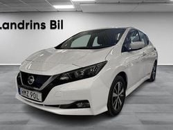 Vit Begagnad 2022 Nissan Leaf Acenta Halvkombi | 179 900 kr (Marknadspris)