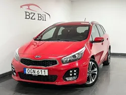 Röd Begagnad 2016 Kia Ceed Sportswagon GT-Line Kombi | 139 900 kr (Marknadspris)
