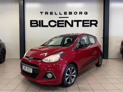 Röd Begagnad 2015 Hyundai i10 Halvkombi | 59 900 kr (Marknadspris)