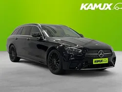 Svart Begagnad 2021 Mercedes E220 AMG Kombi | 392 400 kr (Marknadspris)