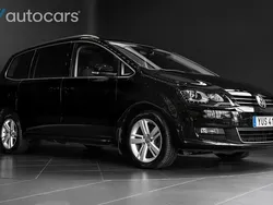 Svart Begagnad 2018 VW Sharan Minibuss | 329 000 kr (Dyr)