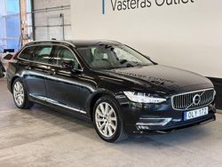 Svart Begagnad 2017 Volvo V90 Inscription Kombi | 239 900 kr (Bra pris)