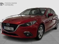 Röd Begagnad 2016 Mazda 3 Inclusive Halvkombi | 154 900 kr (Marknadspris)