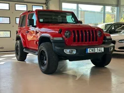 Röd Begagnad 2019 Jeep Wrangler Unlimited Sahara SUV | 459 900 kr (Marknadspris)
