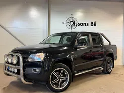 Svart Begagnad 2014 VW Amarok Pickup | 169 900 kr (Marknadspris)