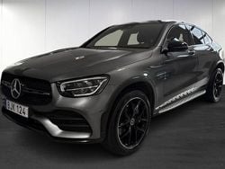 Svart Begagnad 2022 Mercedes GLC300e Sportkupé | 539 900 kr (Dyr)