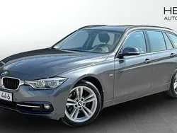 Grå (grey) Begagnad 2017 BMW 330 Sport Line Kombi | 238 700 kr (Marknadspris)