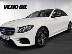 Vit Begagnad 2019 Mercedes E220 AMG line Sedan | 339 000 kr (Marknadspris)