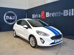 Vit Begagnad 2019 Ford Fiesta Titanium Halvkombi | 134 900 kr (Marknadspris)