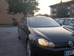 Svart Begagnad 2010 VW Golf VI Kombi | 63 000 kr (Bra pris)