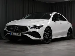 Vit Begagnad 2023 Mercedes CLA250e AMG Sedan | 429 000 kr (Marknadspris)