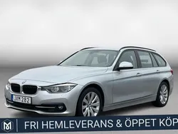 Silver (silver metallic) Begagnad 2018 BMW 320 Kombi | 199 900 kr (Bra pris)