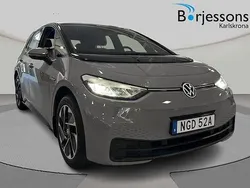 Grå Begagnad 2022 VW ID.3 Pro Performance Halvkombi | 252 000 kr (Superpris)