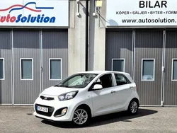 Vit Begagnad 2013 Kia Picanto Halvkombi | 48 700 kr (Marknadspris)
