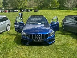 Blå Begagnad 2018 Mercedes C220 AMG line Kombi | 225 000 kr (Lite dyr)