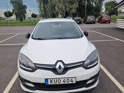 Vit Begagnad 2016 Renault Mégane GrandTour LIMITED Kombi | 85 000 kr (Bra pris)
