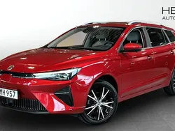 Röd (red) Begagnad 2022 MG MG5 EV Luxury Kombi | 219 900 kr (Marknadspris)
