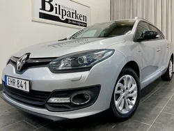 Silver Begagnad 2016 Renault Mégane GrandTour LIMITED Kombi | 99 900 kr (Marknadspris)