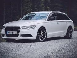 Vit Begagnad 2013 Audi A6 Comfort Kombi | 92 000 kr (Marknadspris)