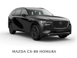 Svart Ny 2025 Mazda CX-80 Homura-Line SUV | 659 500 kr (Marknadspris)