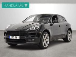Svart Begagnad 2017 Porsche Macan S Sport SUV | 439 900 kr (Marknadspris)