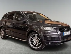 Grå Begagnad 2014 Audi Q7 S-Line SUV | 259 900 kr (Dyr)