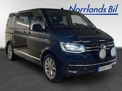 Svart Begagnad 2017 VW Multivan Highline Kombi | 399 000 kr (Marknadspris)