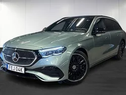 Grön (green) Begagnad 2024 Mercedes E300 AMG Kombi | 899 000 kr