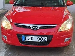 Röd Begagnad 2008 Hyundai i30 Halvkombi | 42 000 kr (Marknadspris)