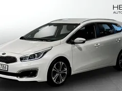 Vit (white) Begagnad 2017 Kia Ceed Sportswagon Kombi | 149 900 kr (Lite dyr)