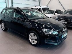 Svart Begagnad 2015 VW Golf VII Kombi | 89 500 kr (Bra pris)