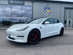 Vit Begagnad 2021 Tesla Model 3 Performance Sedan | 359 900 kr (Lite dyr)