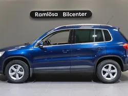 Mörkblå Begagnad 2008 VW Tiguan Sportline SUV | 98 900 kr (Marknadspris)