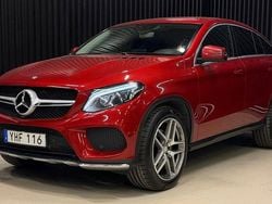 Röd Begagnad 2016 Mercedes GLE350 AMG Sportkupé | 349 900 kr (Marknadspris)