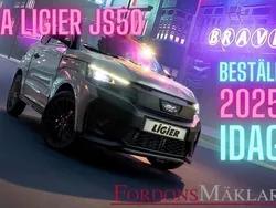 Intense black Ny 2025 Ligier JS50 Halvkombi | 249 900 kr